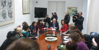 Reunión de la Mesa de Negociación de la Corrala "Utopía" hoy viernes 7 de febrero de 2014