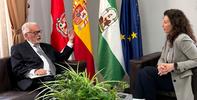 El Defensor del Pueblo andaluz aborda con la alcaldesa de Almería la defensa de los derechos de la ciudadanía