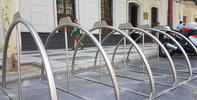 En bicicleta, al Defensor En bicicleta, al Defensor