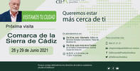 La Oficina de Información y Atención Ciudadana del Defensor del Pueblo andaluz se desplaza a la Sierra de Cádiz los días 28 y 29 de junio para la atención a la ciudadanía