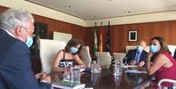 Reunión con el consejero andaluz de Educación para conocer las medidas programadas para la vuelta a las aulas