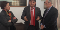 Reunión del Vicepresidente Diego Valderas con el Defensor del Pueblo Andaluz