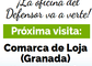 10 h: Oficina de Atención ciudadana del dPA en comarca Loja