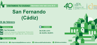 Nos desplazamos a San Fernando y Chiclana de la Frontera para la atención presencial a la ciudadanía