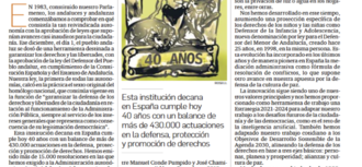 40 años del Defensor del Pueblo andaluz. Artículo de Opinión.