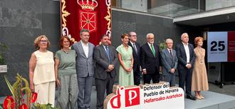 El Defensor asiste al 25º aniversario del Defensor del Pueblo de Navarra