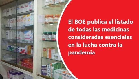 Estantería de una farmacia