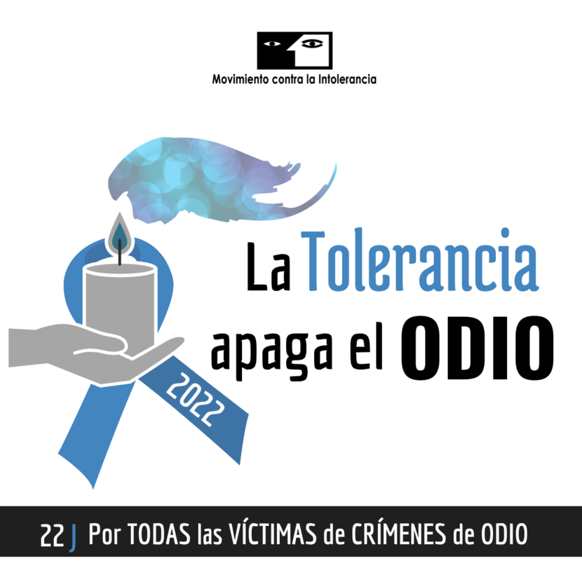 Hoy, conmemoramos el Día Europeo de las Víctimas de los Crímenes de Odio: la tolerancia apaga el odio