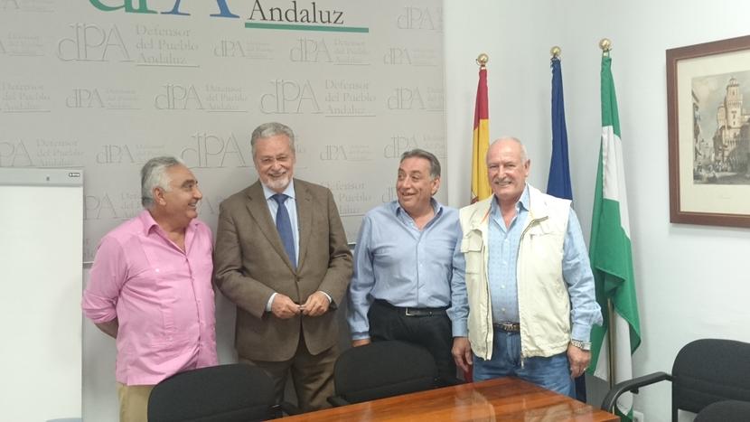 Reunión con vecinos de La Constancia de Jerez (Cádiz)