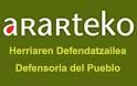 MIÉRCOLES 10 ABRIL 9 horas. Encuentro de trabajo con el Defensor del Pueblo Vasco sobre "crisis económica y derechos sociales"