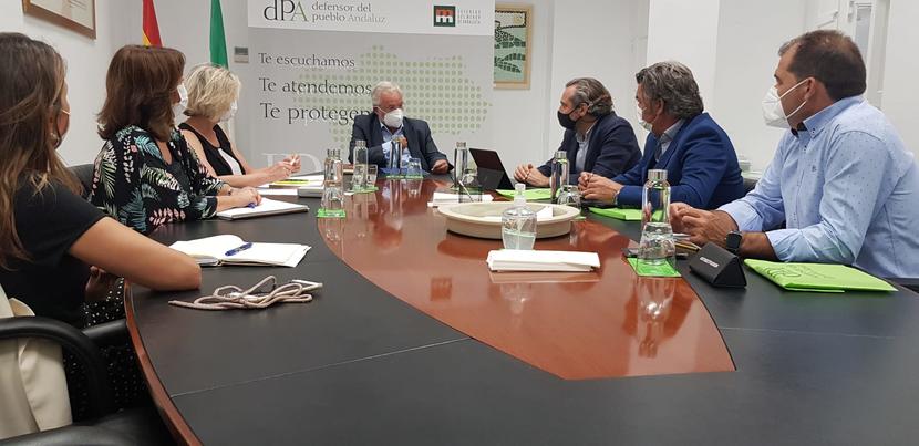 El Defensor se reúne con Asociacion Española de Promotores Publicos de Vivienda y Suelo (AVS) en Andalucía