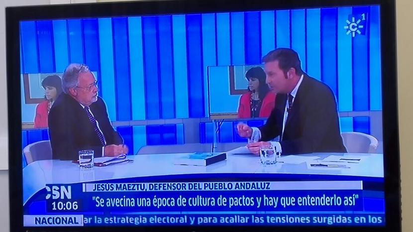 Entrevista en Canal Sur TV sobre el Informe Anual 2014