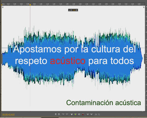 Tolerancia cero con la ilegal contaminación acústica