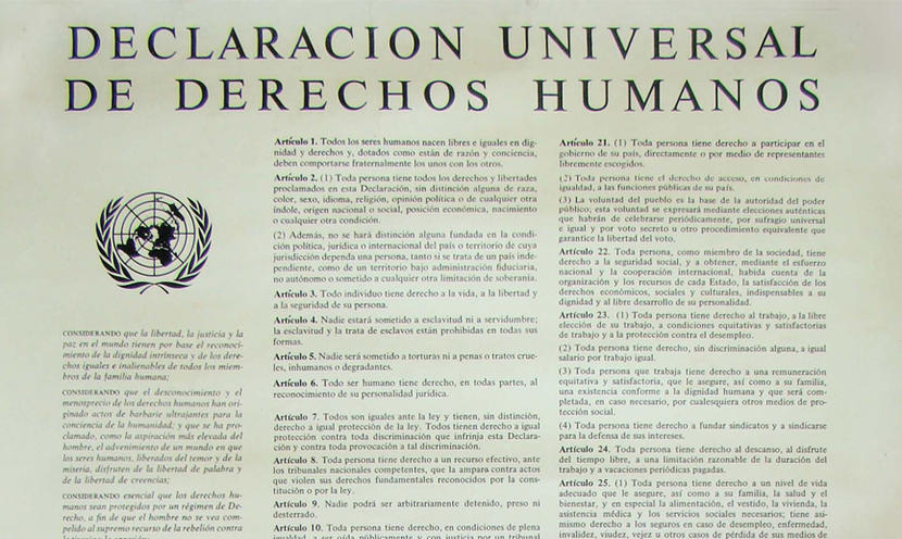 10-D. Día de los Derechos Humanos: Nuevos retos y una tarea inaplazable 