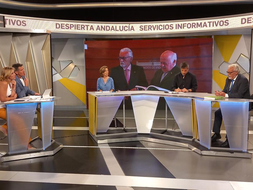 El Defensor en Despierta Andalucía de Canal Sur TV sobre el Informe Anual El Defensor en Despierta Andalucía de Canal Sur TV sobre el Informe Anual