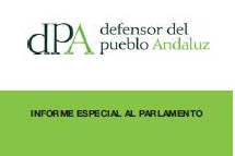 10 h: Informe Especial: "Seguridad, Accesibilidad y Calidad Ambiental en los espacios urbanos peatonales de las ciudades andaluzas. Parlamento de Andalucía