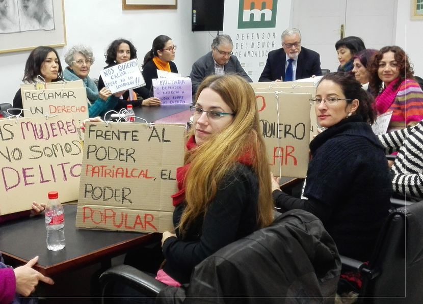 Reunión en la Defensoría con la Asamblea de Mujeres Diversas de Sevilla