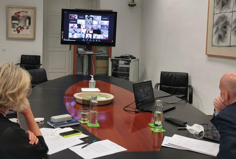 Sesión de trabajo con el Instituto Internacional del Ombudsman Sesión de trabajo con el Instituto Internacional del Ombudsman