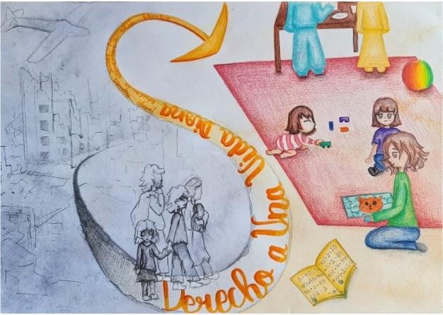 Un dibujo sobre el derecho a una vida digna y un vídeo sobre el derecho al juego son distinguidos con el XVI Premio Así veo mis derechos Un dibujo sobre el derecho a una vida digna y un vídeo sobre el derecho al juego son distinguidos con el XVI Premio Así veo mis derechos