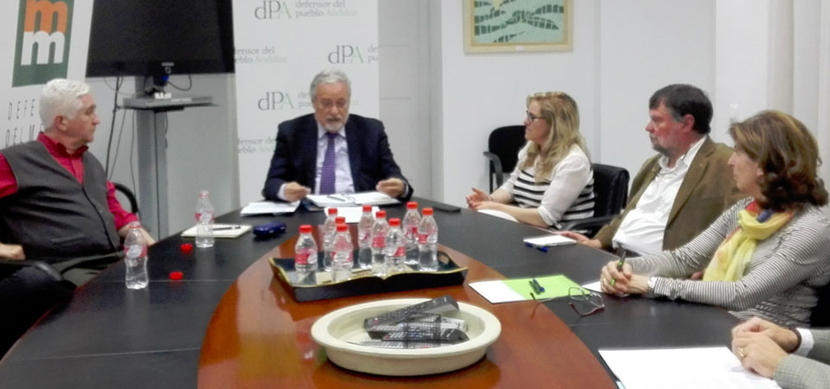 Reunión del Defensor con la Asociación Laica de Andalucía Reunión del Defensor con la Asociación Laica de Andalucía